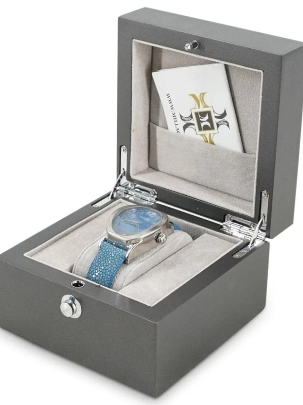 Millage Swiss Quartz Ladies Watch Stingray Band - New Battery Retail: $5995